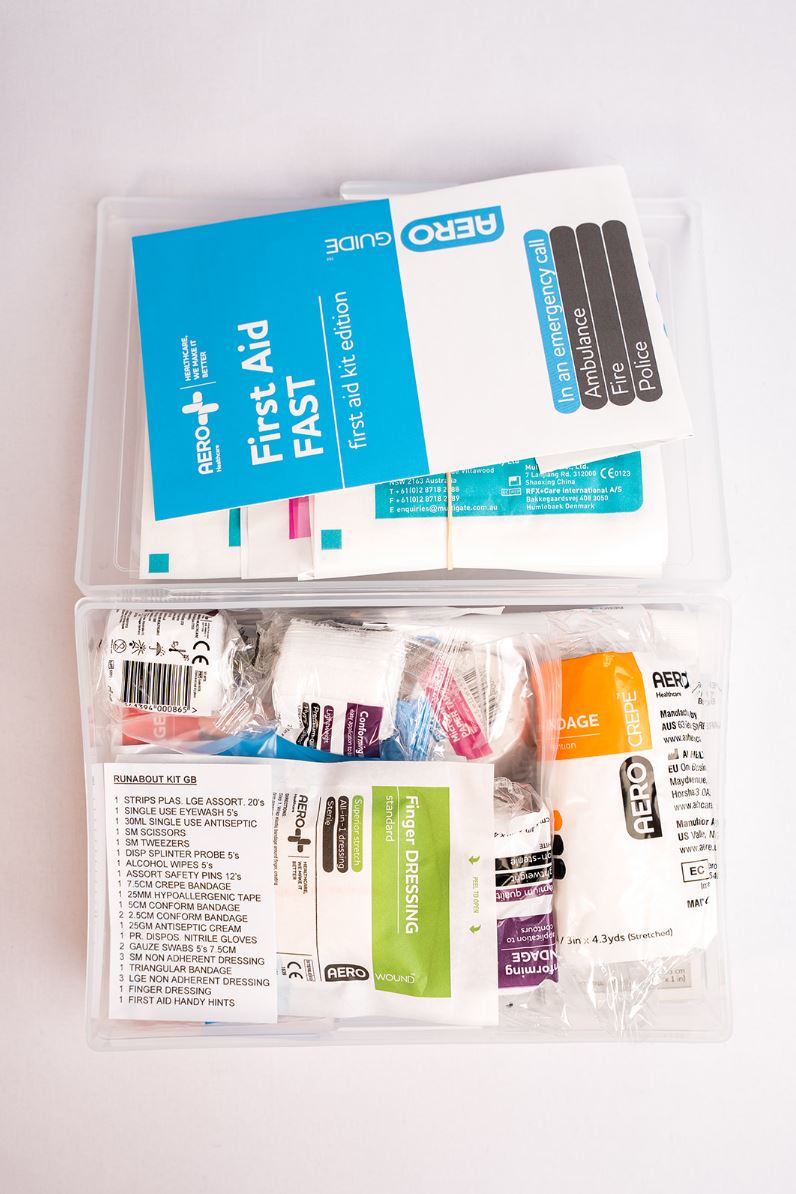 Runabout Glove Box First Aid Kit