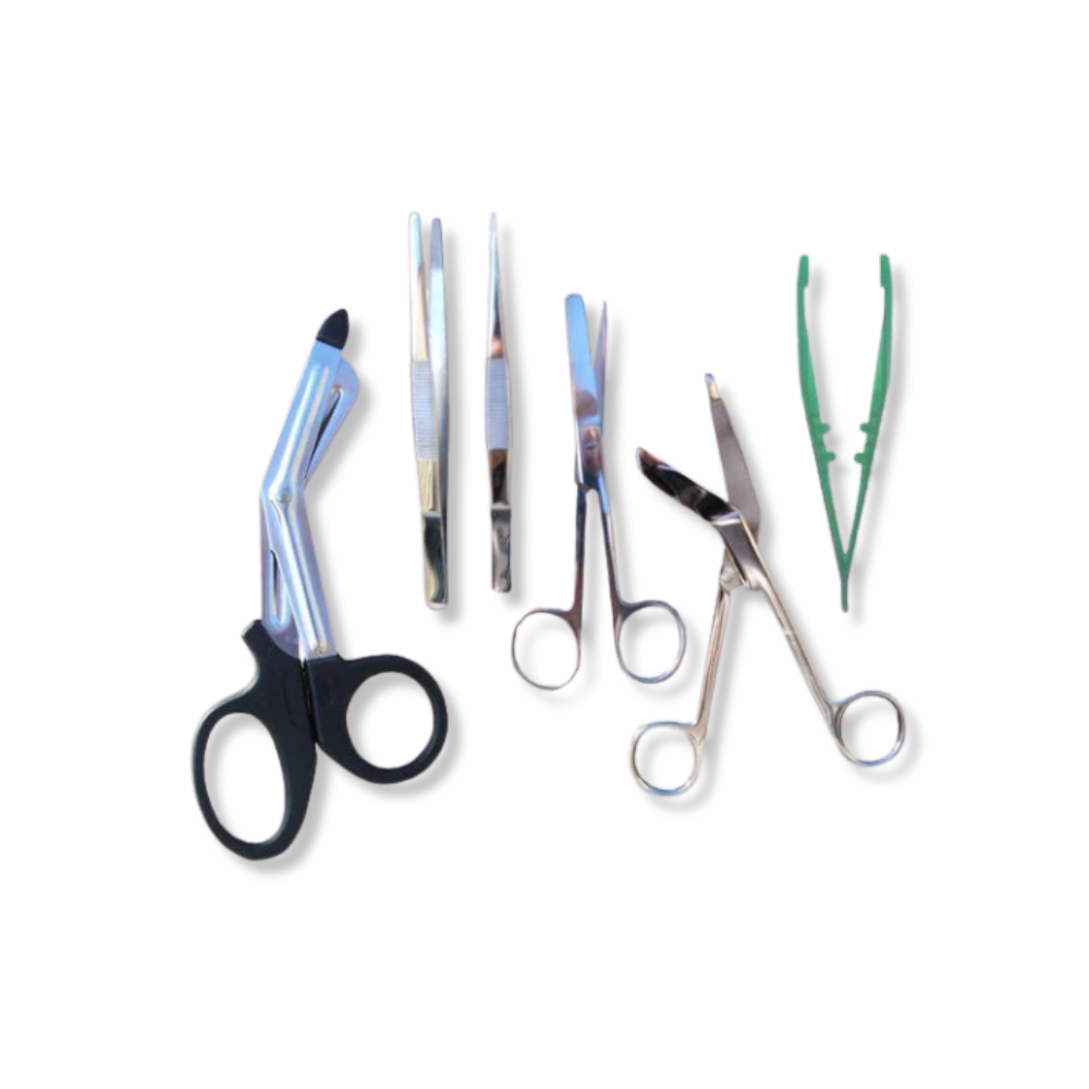 Scissors Forceps Splinter Probes