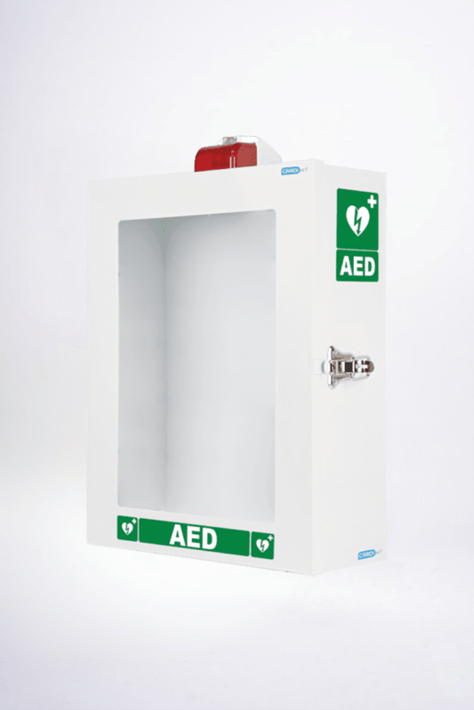 CARDIACT Alarmed AED Cabinet (49 × 35.5 × 14.5 cm)