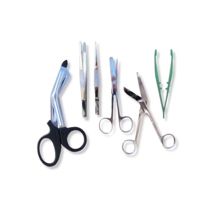 Scissors Forceps Splinter Probes