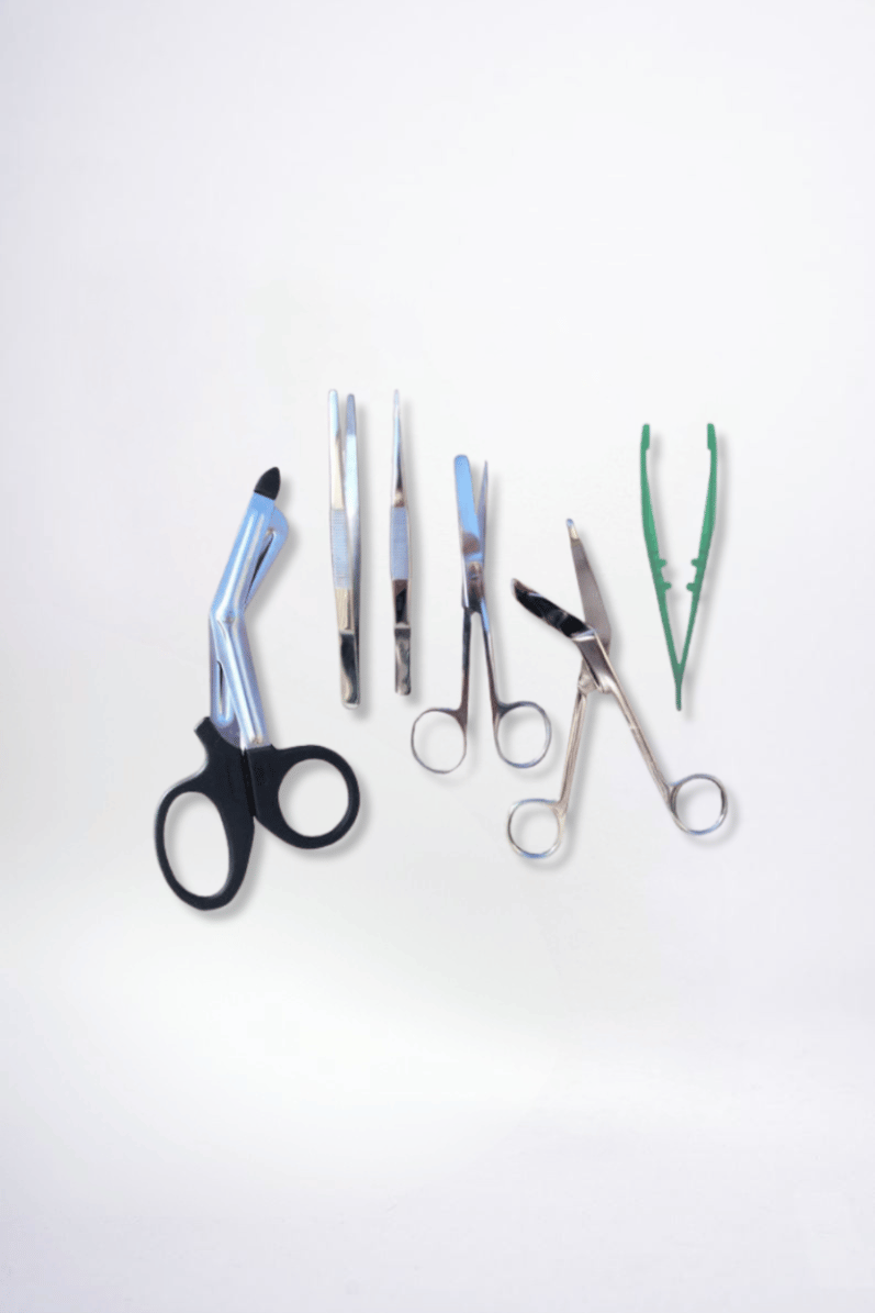 Scissors Forceps Splinter Probes